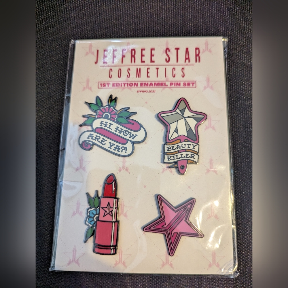 Jeffree Star mystery box pins